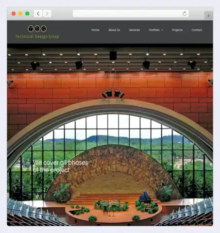 Technical Design Group WordPress project preview