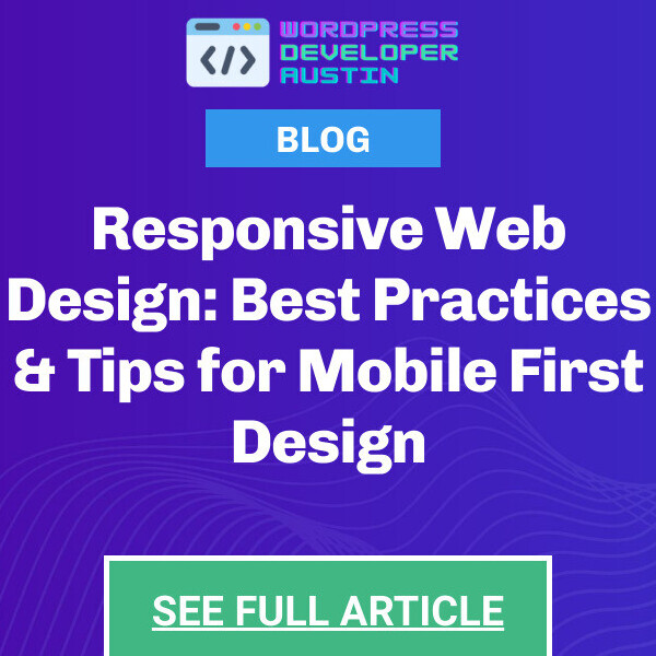 WordPress: Why is Mobile-First Design important for your site?